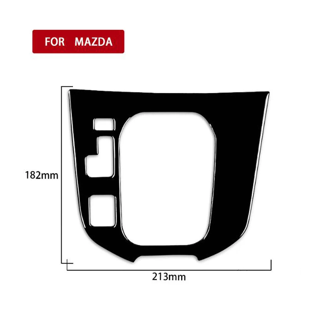 

Plastics Trim Glossy Piano Black Performance/Custom 1pc Brand New Durable High Quality For Mazda CX-9 2016-2021