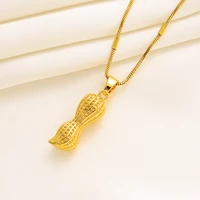 fashion gold plated necklace for women man pendant hanging chain choker necklace valentines day gift jewelry