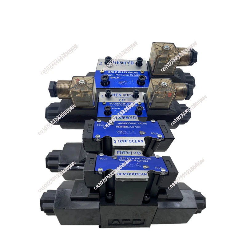 Гидравлический клапан реверсивный электромагнитный DSG-02-3C2 3C3 3C4 3C6 2B2-DL LW D24 A220 01