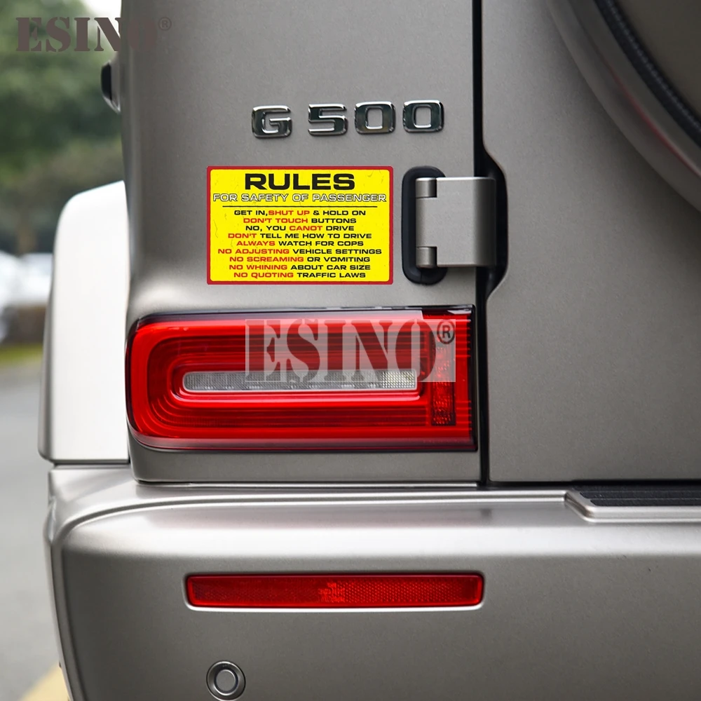 Автомобильный Стайлинг креативные забавные технические правила для