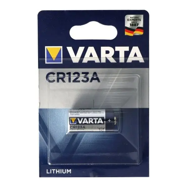 

VARTA Lİ PHOTO CR 123A 3V