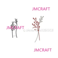 jmcraft 2022 new pretty flowers and grass 6 metal cutting dies diy scrapbook handmade paper craft metal steel template dies