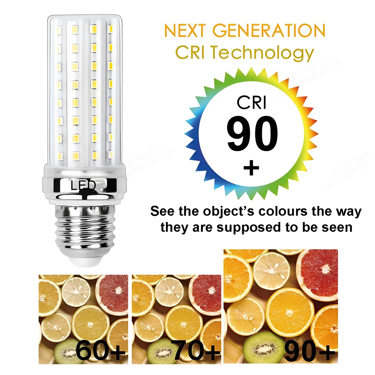 Фото E14 E27 12w 16w 20w 24w 40w Led Кукурузные лампы и 2835 / SMD Лампочки Домашние декоративные люстры 220v ЖК №4