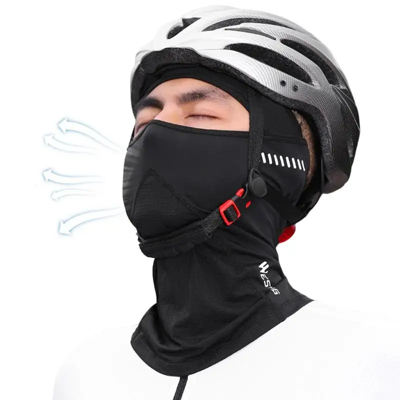 

UV Protection Bandana Windproof Ice Silk Motorcycle Face Shield Breathable Cycling Bandanas Reusable Ski Face Cover