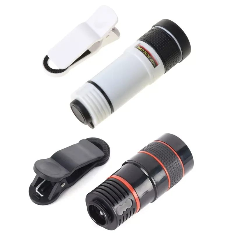 

Universal 20X Clip-On Telephoto Telescope Camera Mobile Phone Zoom lens for most