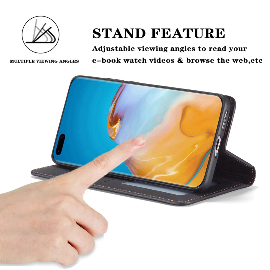 Wallet Flip Leather Case For Huawei P40 P30 P20 Lite Pro + P Smart 2019 2020 Mate 30 20 Lite Pro Honor 10i 10 20 Lite 20S 30i