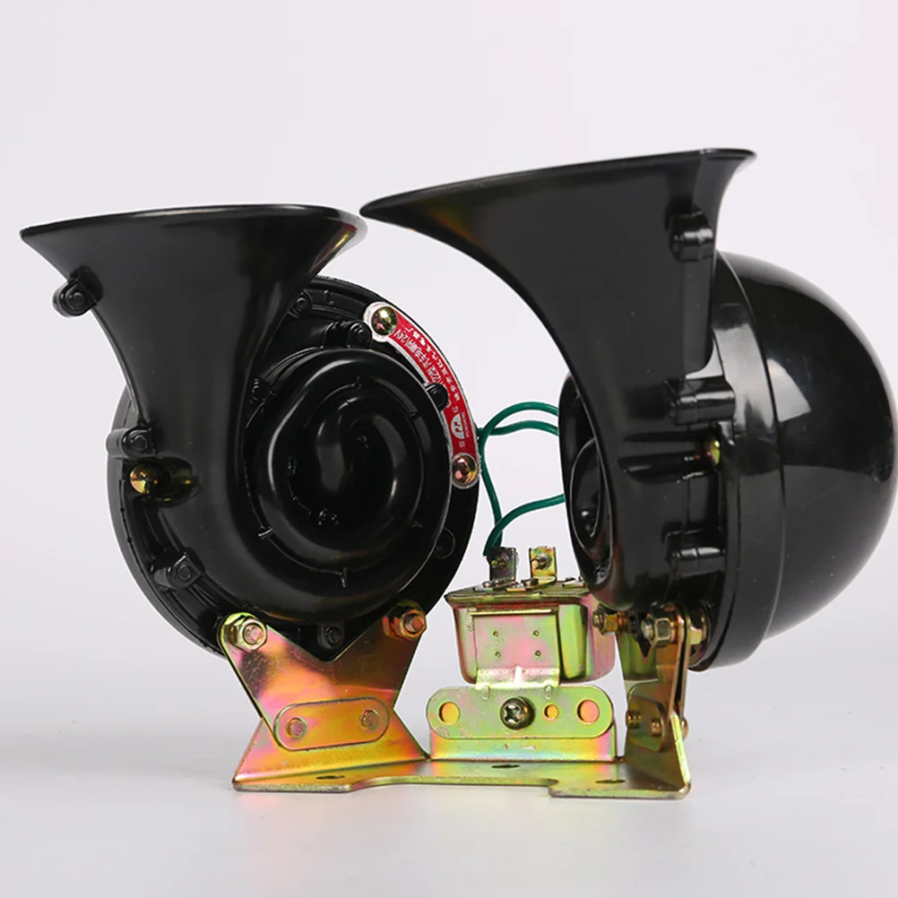 

Car Horn 12v Replacement High Tone Low Tone Horn Snail Horn Vehicle Accessories