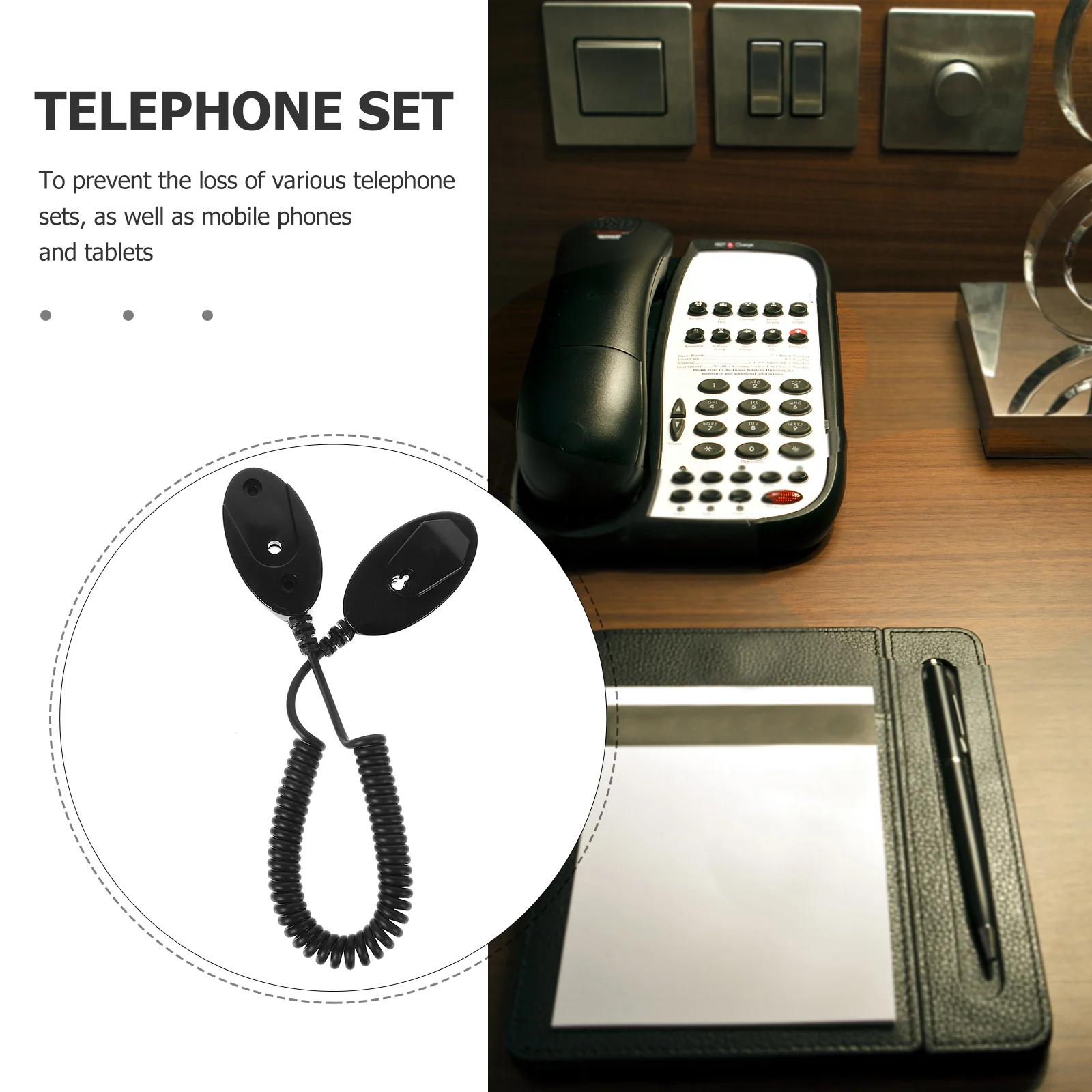 -горячая связка для выдвижного кабеля с клейким крючком поводок пульта