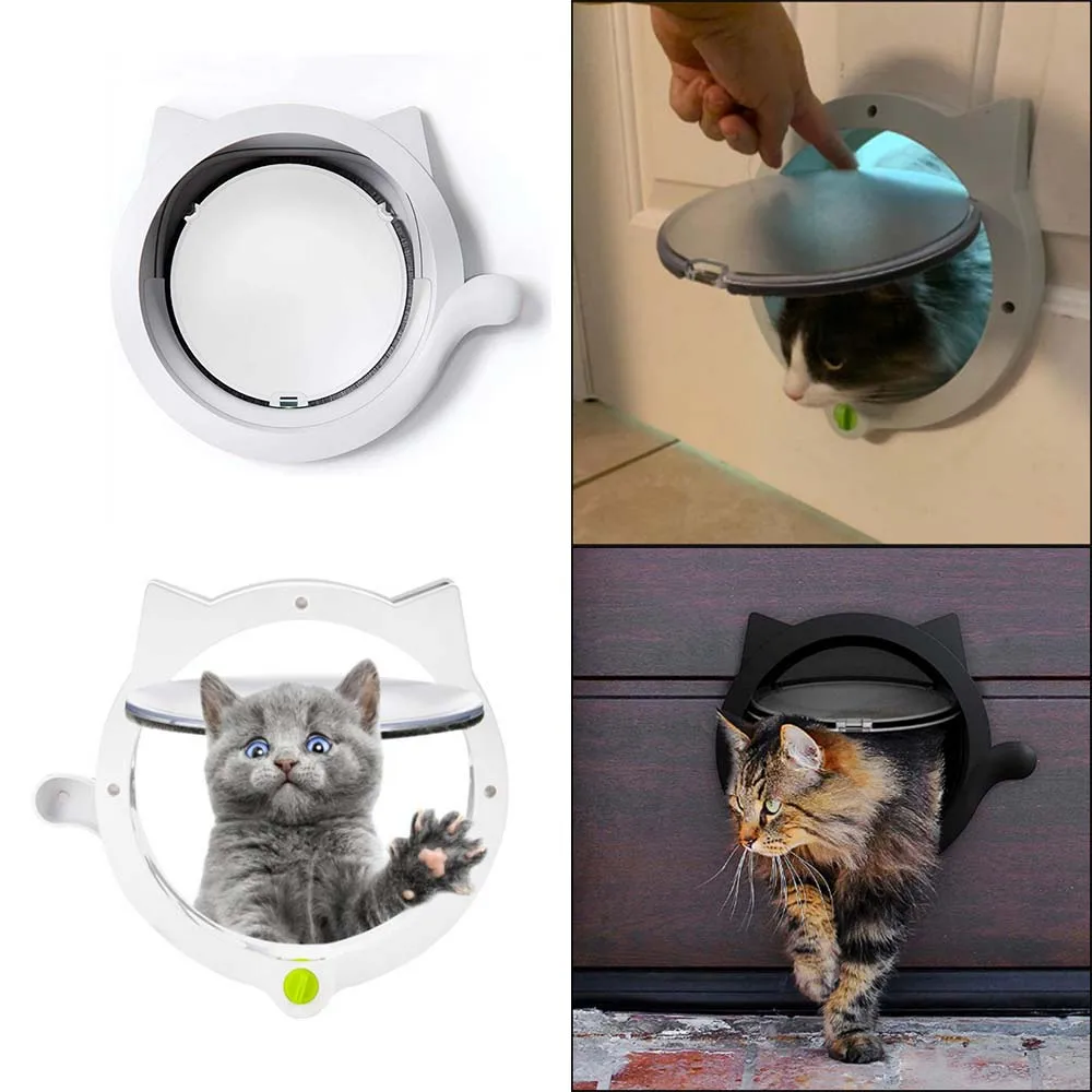 Access Pet Cat Dog Door Hole Direction Controllable Toy For 