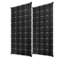 Solar panel kit 240W 120W 12v 24v 1~2 pcs plate Photovoltaic for balcony house RVs trailers boats sheds Motorhome