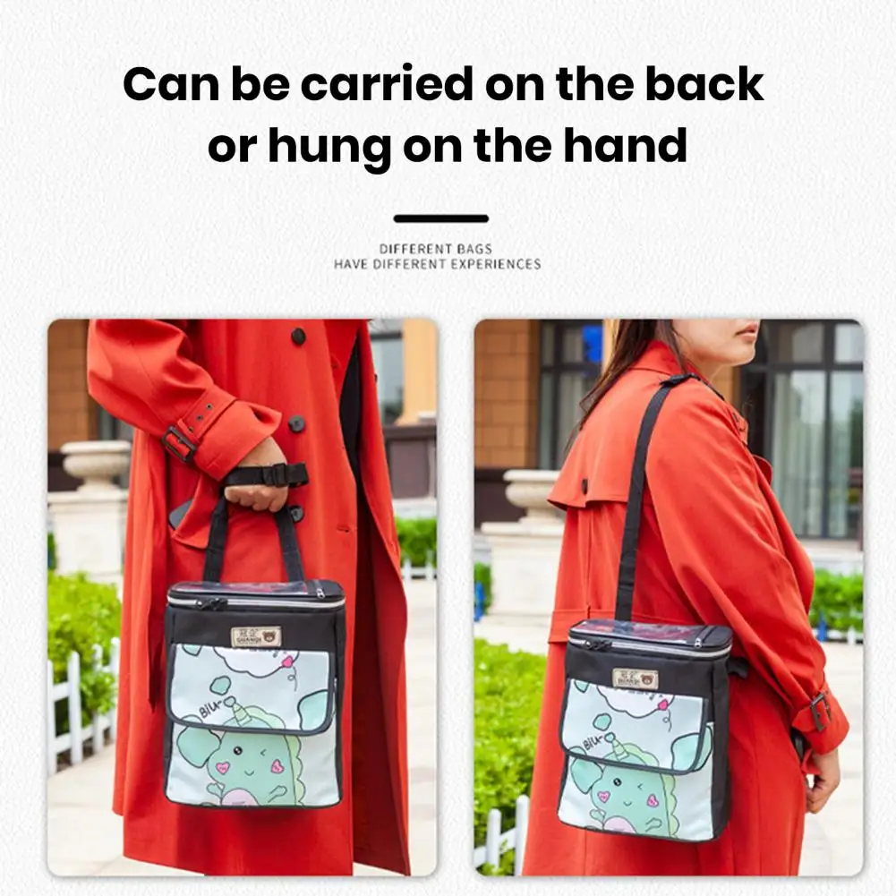 

Practical Double Layer Reflective Strap Design Bike Front Bag Electric Bicycle Handlebar Frame Bag Bike Supplies
