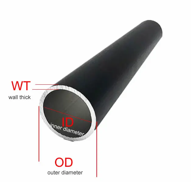 

Алюминиевая труба 6-30 мм черная