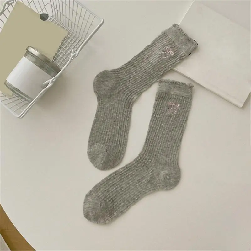 Зимние кашемировые шерстяные женские носки повседневные японские модные