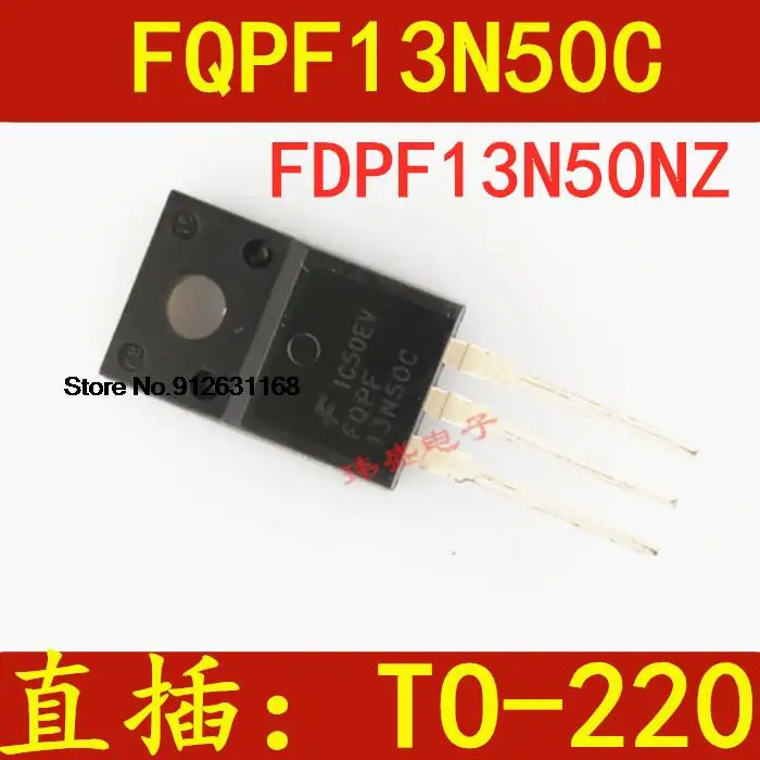 

20 шт./лот MOS FDPF13N50NZ FQPF13N50C 13N50 TO-220