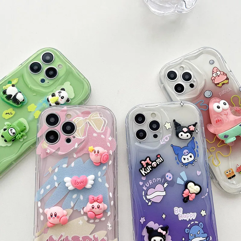 

Мультяшный милый 3D чехол для телефона Sanrio Cinnamoroll подходит для Samsung A10/a22 чехол для телефона S23 Ultra / A71/a72 все включено A31/a02S