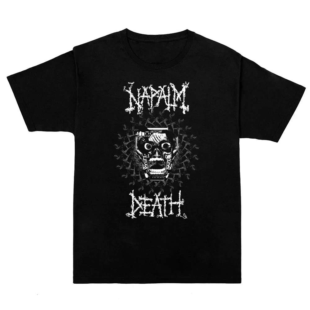 Футболка Napalm мужская с надписью Death Band повседневная тенниска из 100% хлопка майка