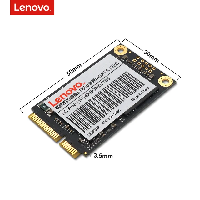 Lenovo mSATA SSD 1TB 128GB 256GB 512GB Ssd Drive 6Gbps 3D NAND Internal Solid State Drives Hard Disk for Laptop Desktop Computer 5
