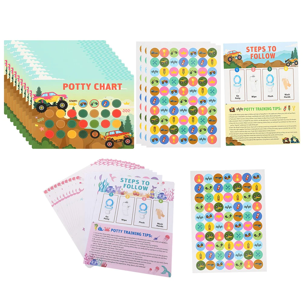 

Наклейки на унитаз для тренировок, таблица для горшков, пазлы для девочек, бумажные наклейки для мальчиков и детей