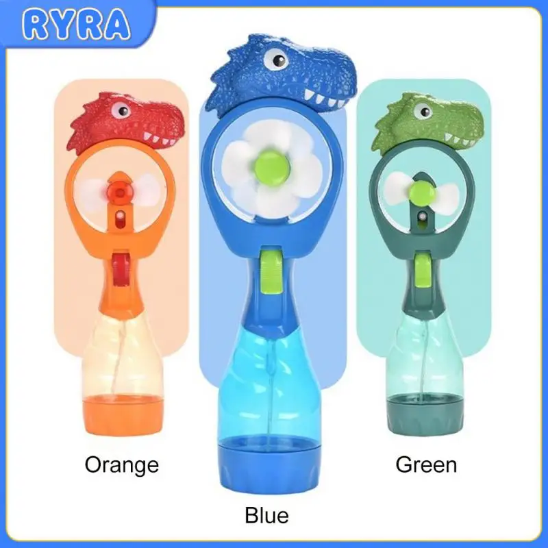 

For Outdoor Camping Hiking Air Cooler Portable Water Spray Mist Fan Handheld Convenient Hand-crank Humidification Spray Fan