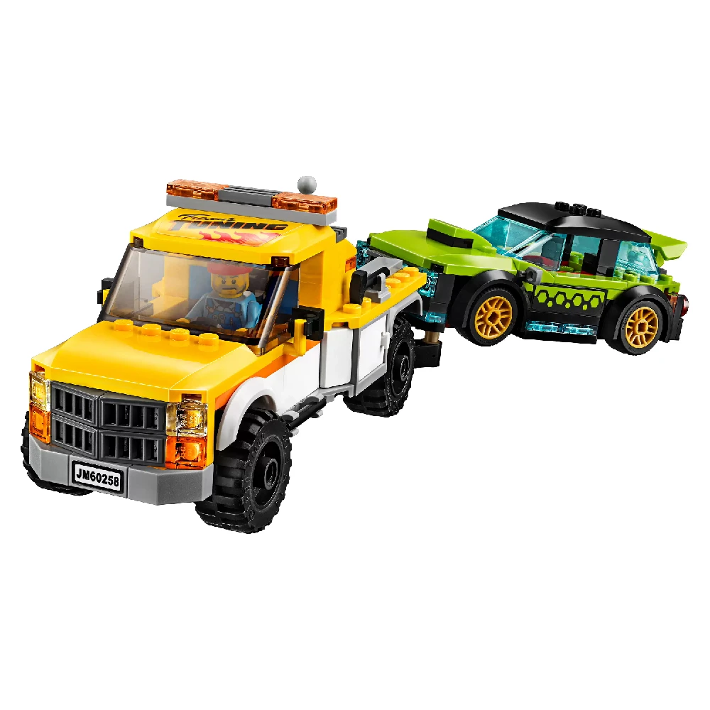 Конструктор LEGO City (Сити) 60258 Turbo Wheels Тюнинг-мастерская 6+ | Игрушки и хобби