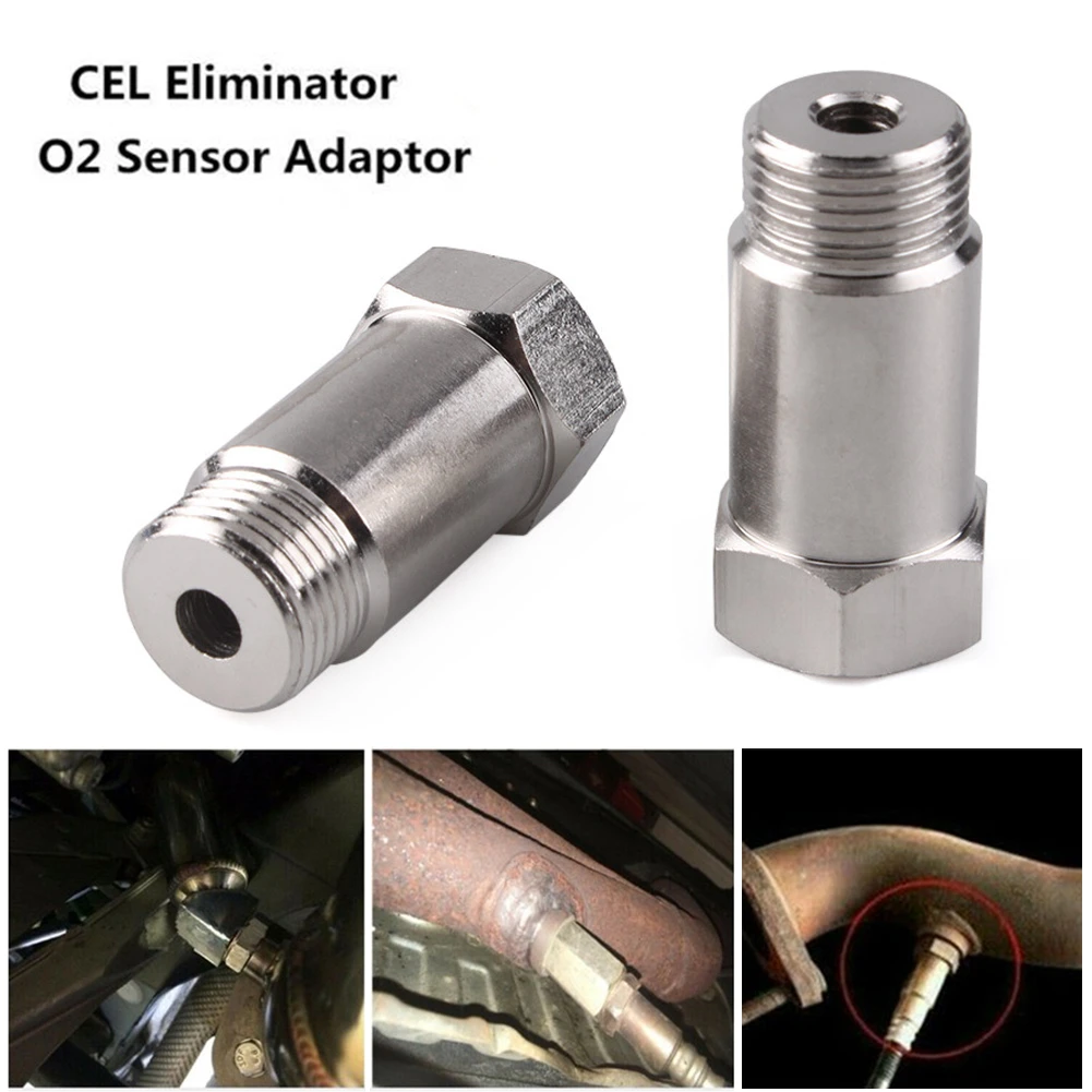 

Oxygen Sensor Universal Car CEL Fix Check Engine Light Eliminator Catalytic Converter O2 Oxygen Sensor Spacer Auto Part