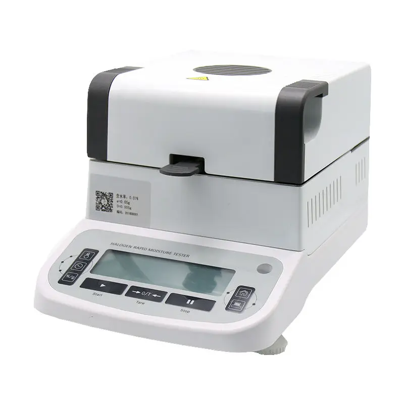 

Electronic Moisture Meter High Precision Rapid Halogen Moisture Analyzer With For Tobacco Food Papermaking Grain Testing