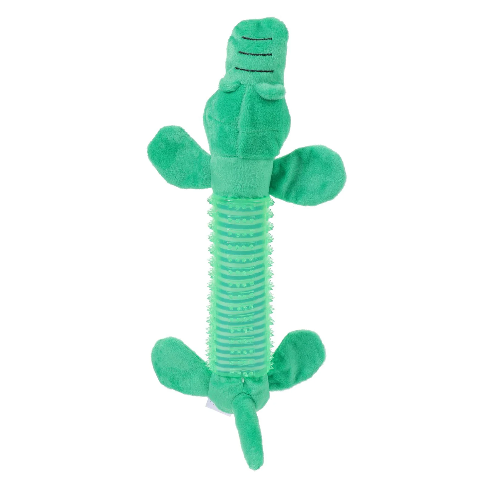 

Dog Crocodile Lifelike Puppy Pet Molar Teething Pet Plaything Squeaky