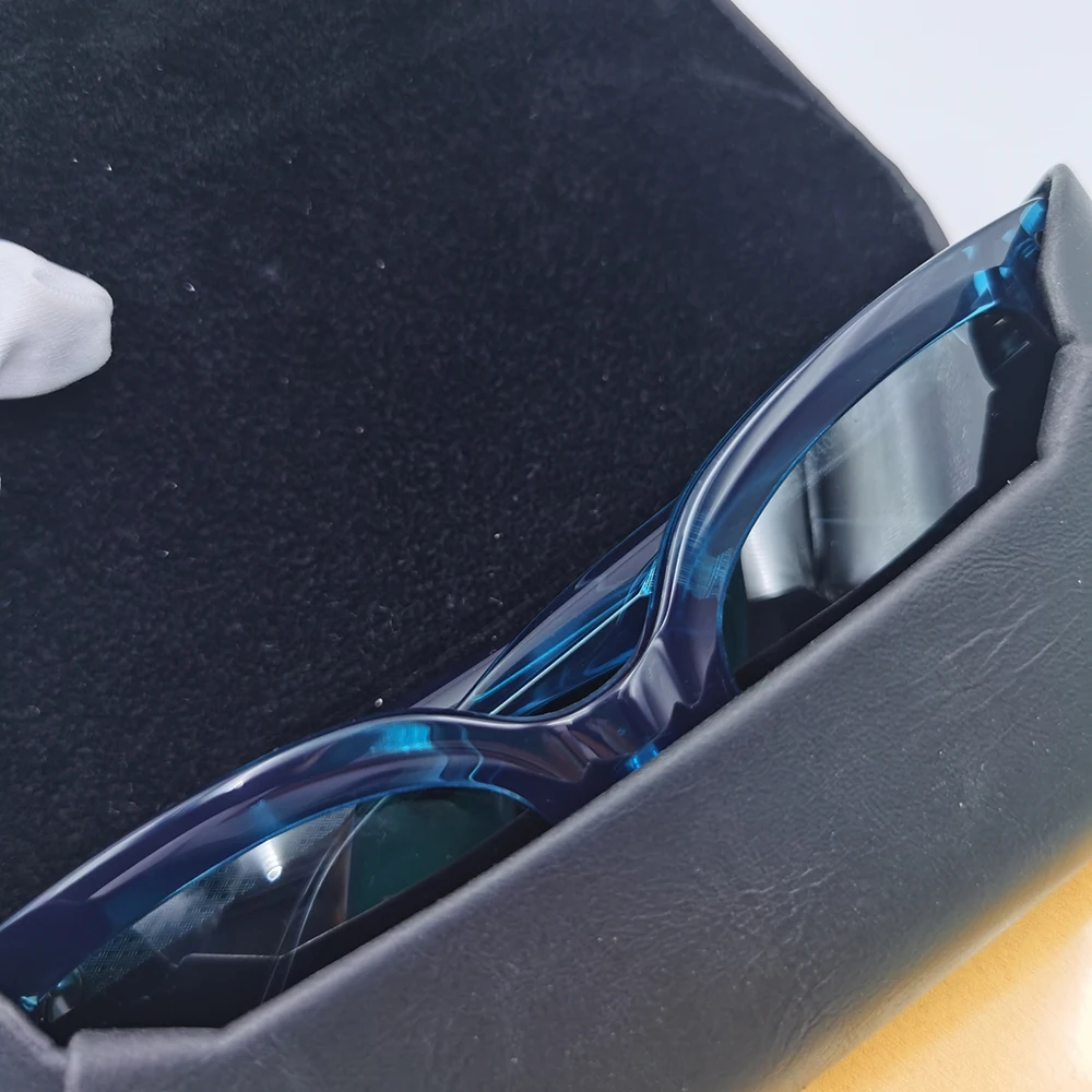 Женские солнцезащитные очки с поляризацией ацетатные квадратные кошачий глаз в