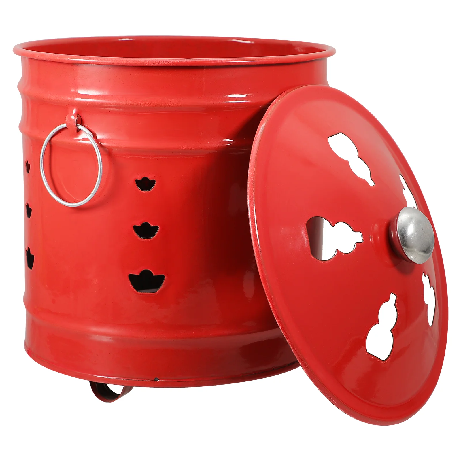 

Burn Barrel Incinerator Can Garden Fire Cage Yard Debris Burn Incinerator Bin