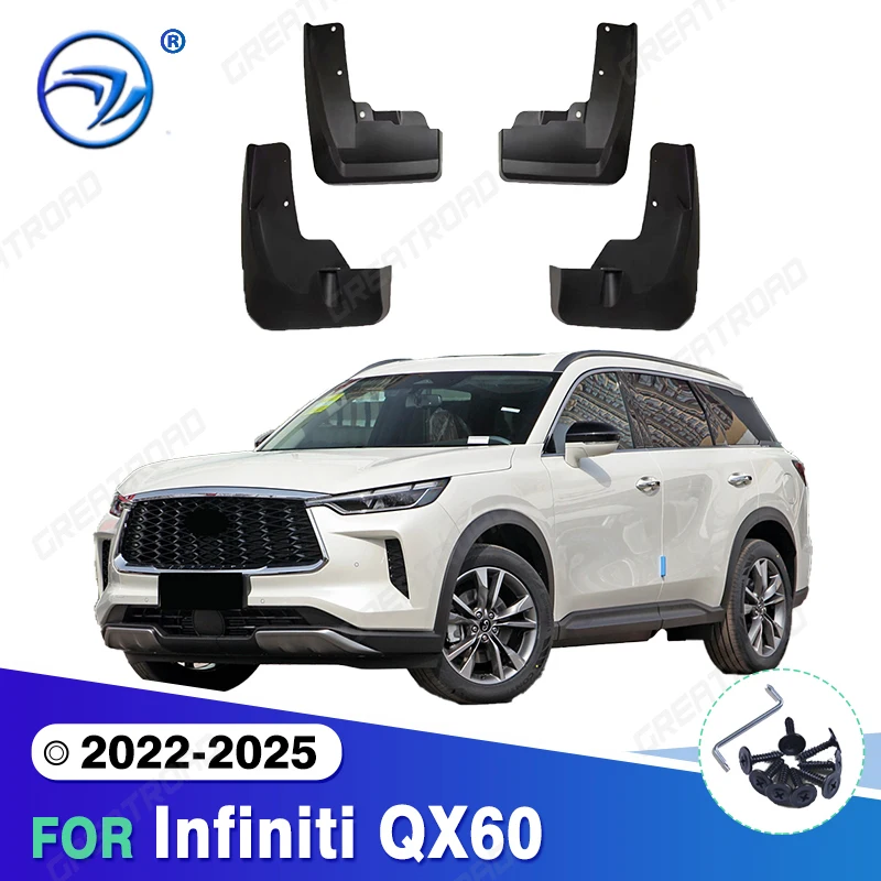 

Для Infiniti QX60 2022 2023 2024 2025 крылья брызговики брызговики брызговики автомобильные аксессуары