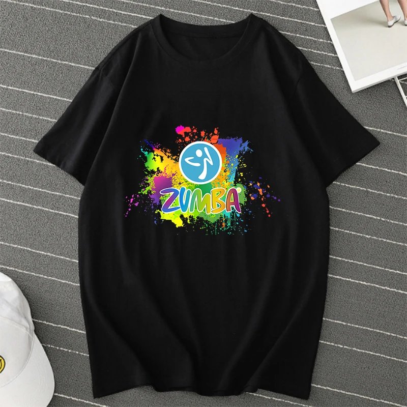 

Футболка женская Повседневная в стиле Харадзюку, милая рубашка, Топ в стиле Zumba, Y2k, на лето