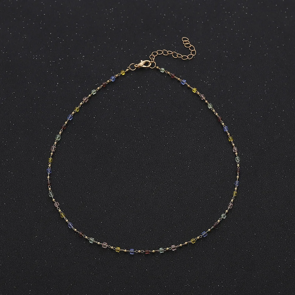 Ожерелье с бисером в стиле бохо