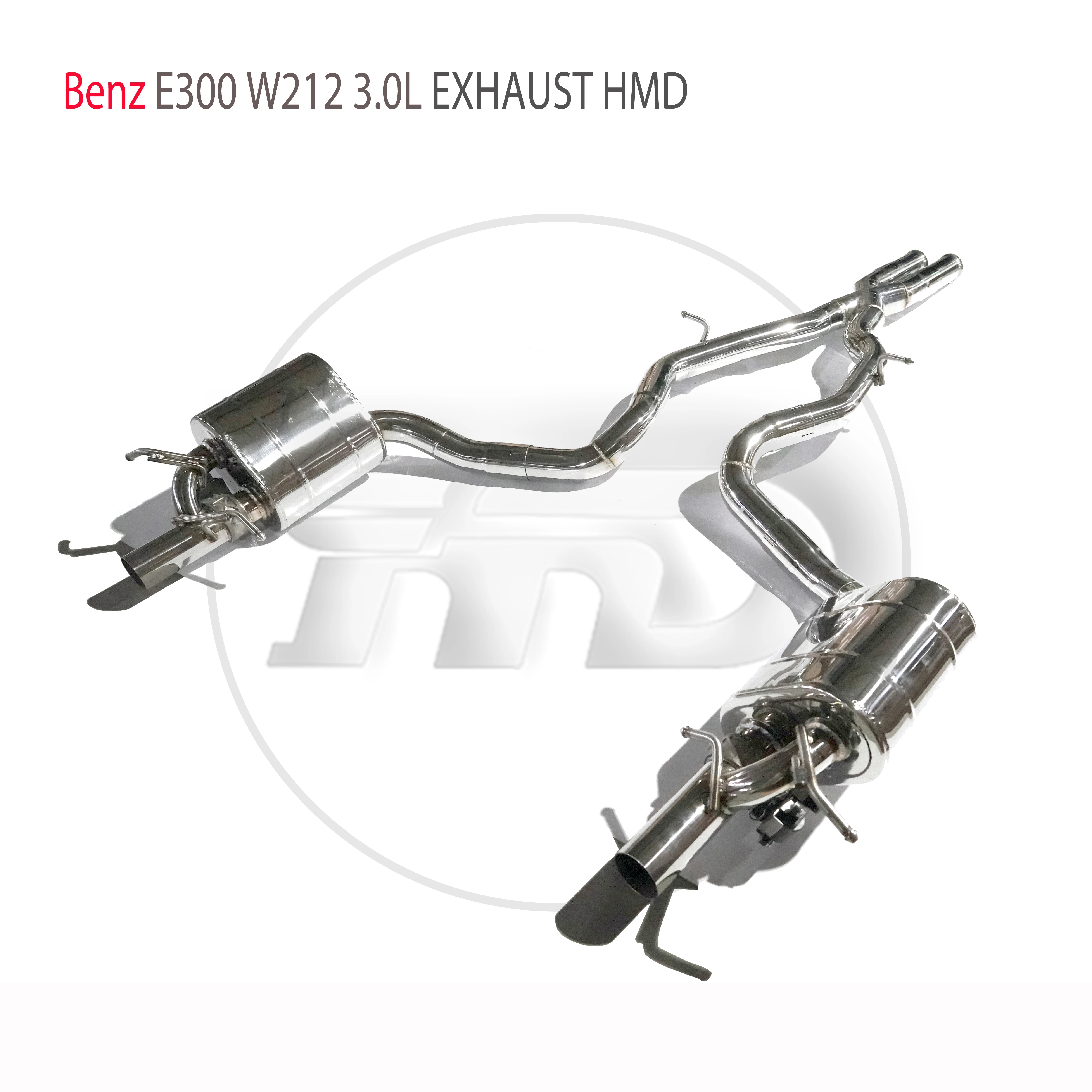 

HMD Stainless Steel Exhaust System Performance Catback For Mercedes Benz E300 W212 3.0L Car Muffler