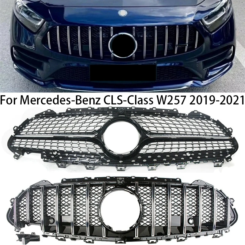

Car Front Grill Grille For Mercedez Benz CLS Class w257 2019 2020 2021 CLS300 CLS350 CLS450 CLS53 CLS400 CLS500