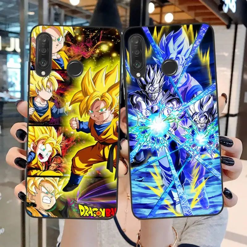 

Dragon Ball Z Son Goten Anime Phone Case For Huawei P20 P30 P40 P50 Lite E P Mate 50 40 30 20 Pro