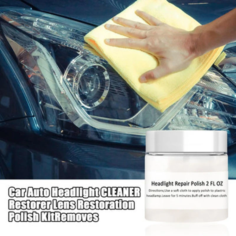 

Car Headlights Refurbishment Cleaning Repair Cream Headlights Scratches Stains Auto Lights Crystal Plating Refurbishment