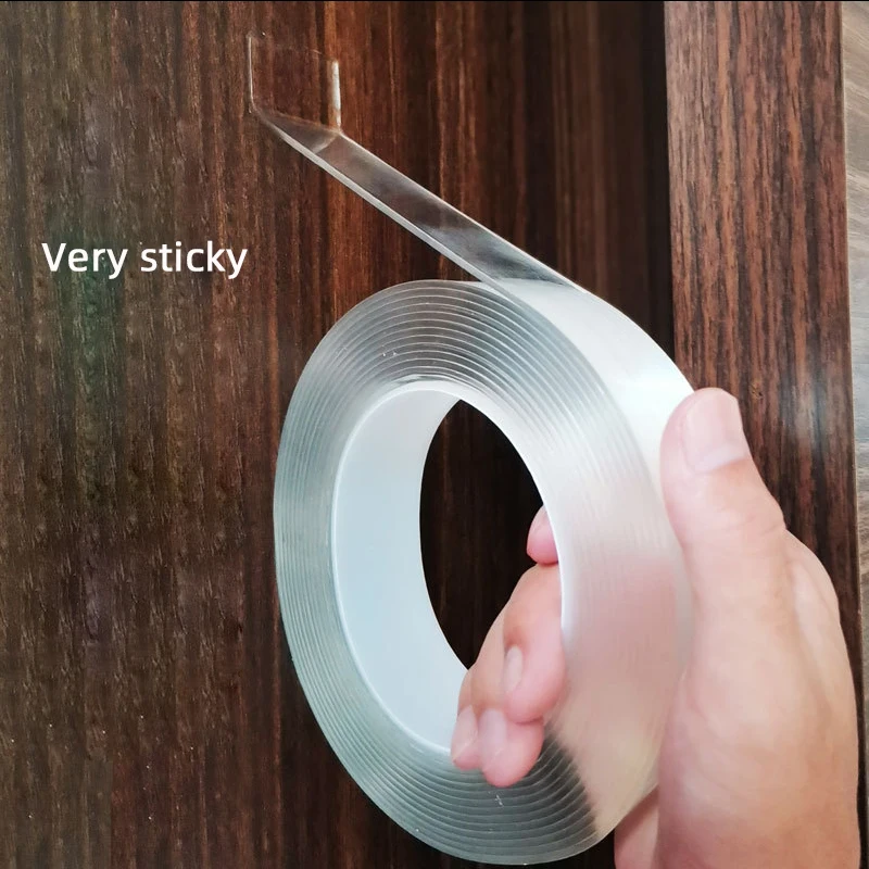 Лента нано Двусторонняя прозрачная многоразовая 1/2/3/5 м |