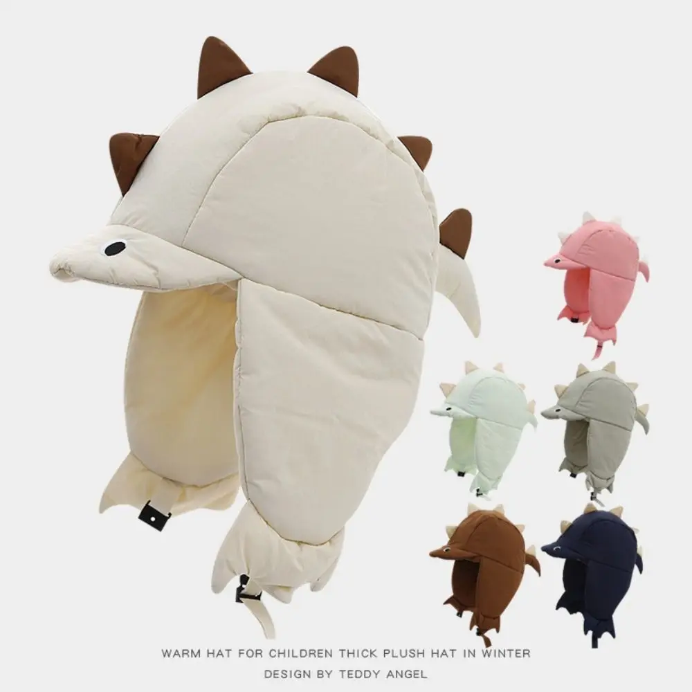 Утолщенная детская шапка с динозавром Lei Feng ветрозащитная защита для ушей и шеи