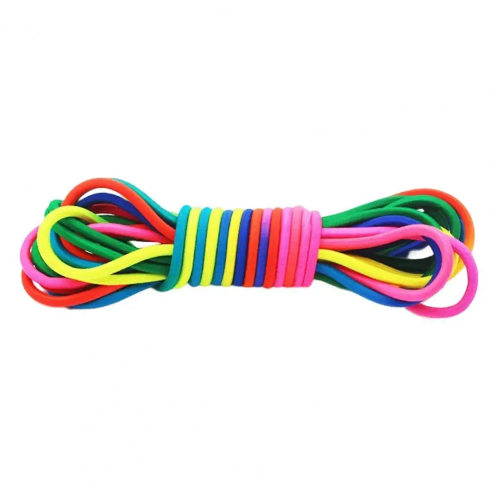 

Attractive Rubber Band Game Highly Elastic Non-Fading Skipping Rope Game Rubber Band Skipping Rope Toy Bouncy Game