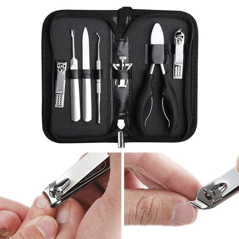 

Портативный дорожный набор для педикюра из нержавеющей стали