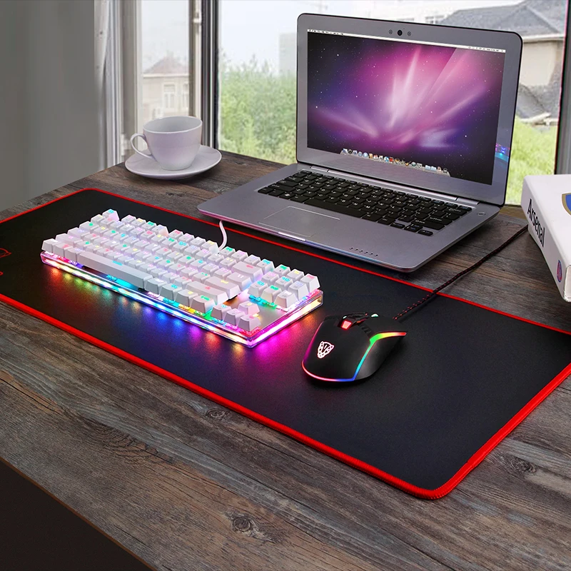 

2023 Original Motospeed K87S RGB Gaming Mechanical Keyboard USB Wired 87 Keys Red/Blue Switch Laser RU Keypads For PC Computer
