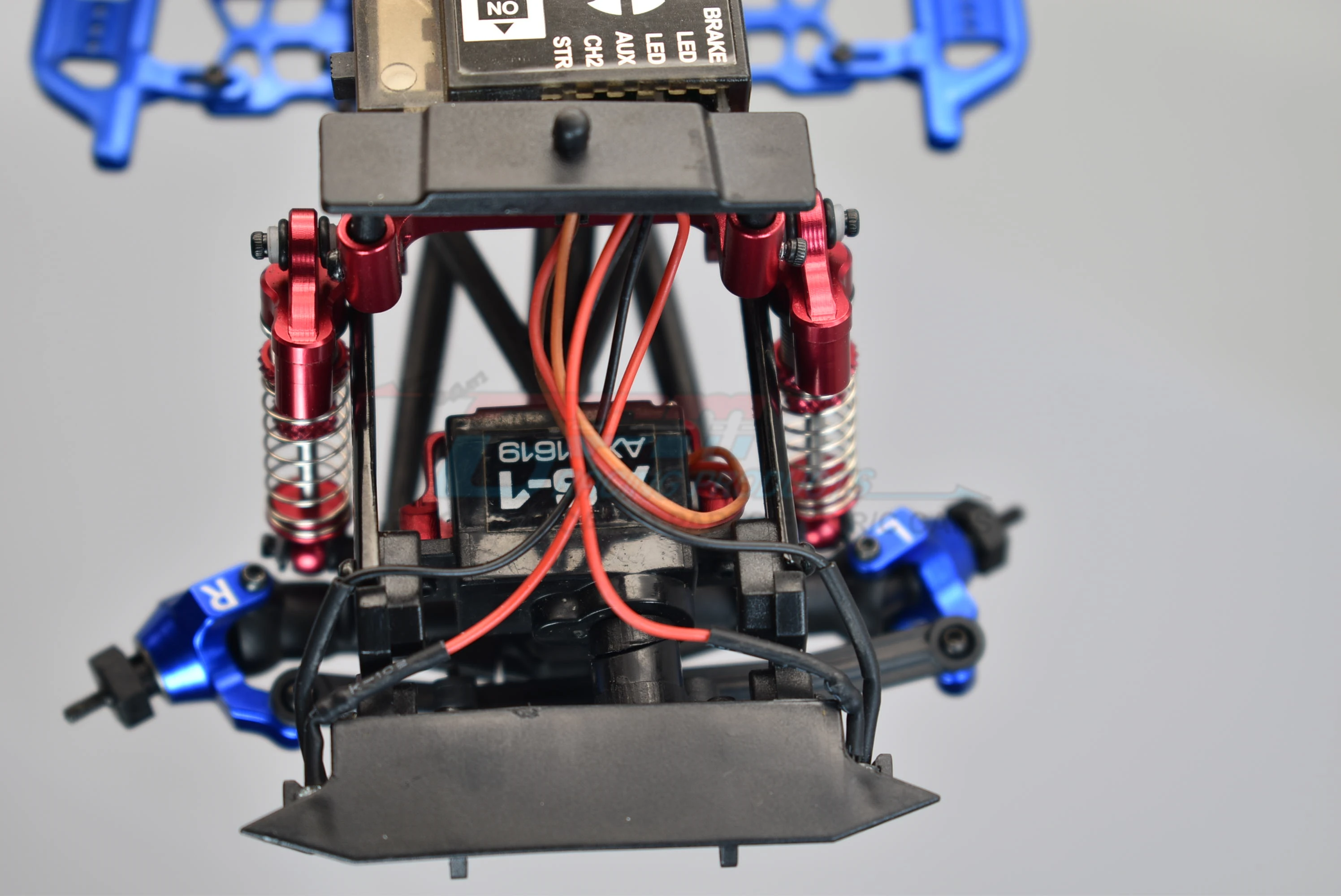 Радиоуправляемый автомобиль алюминиевая фотовспышка 35 мм для AXIAL SCX24 JEEP WRANGLER