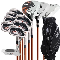 mizuno rv 1 new style mens golf clubs t graphite shaft 11pcsset golf driver fairway wood irons and putter full set with bag