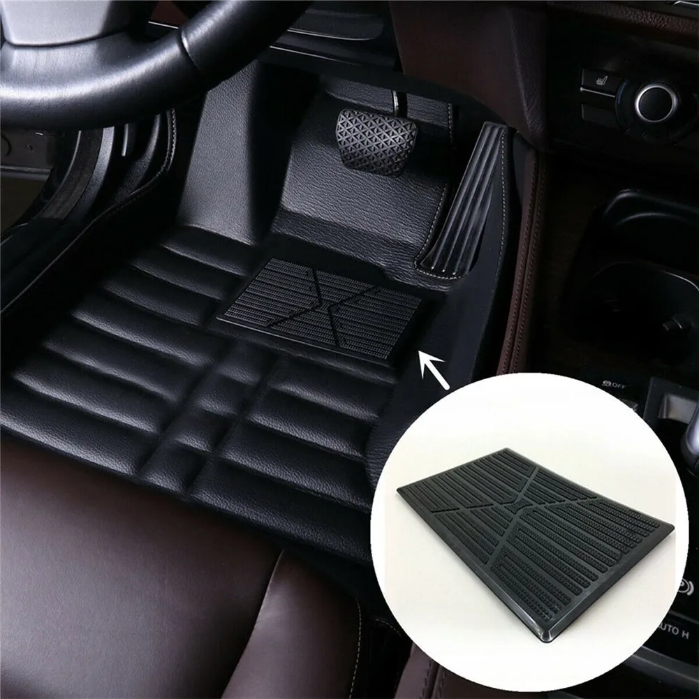 

High Quality Car Carpet Black Pedal Plate Universal Waterproof Cover Driving Position Floor Pad Heel Mat Patch