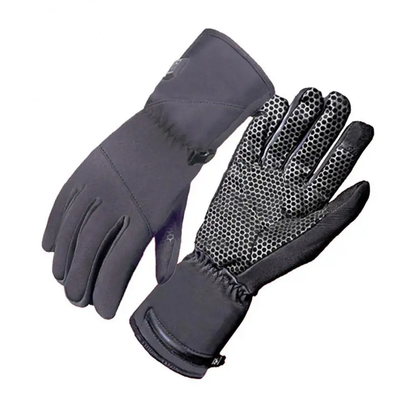 

Зимние перчатки, перчатки с подогревом пальцев, перезаряжаемые теплые варежки с подогревом, перчатки с подогревом для электрического велосипеда, мотоцикла, Велосипедное оборудование