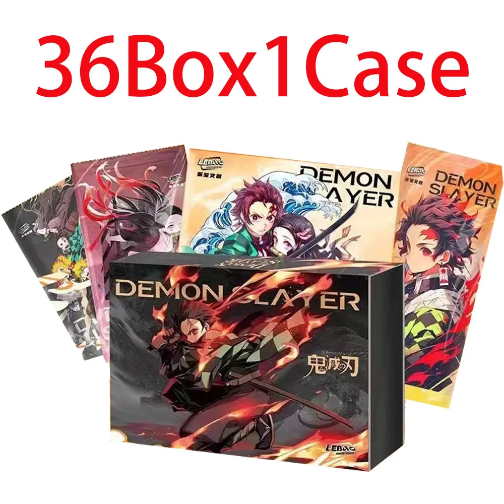 Оптовый чехол Demon Slayer Коллекционная карта Lebao Culture Infinite Bonds Wave1 Эмаль Металл 3d Билет