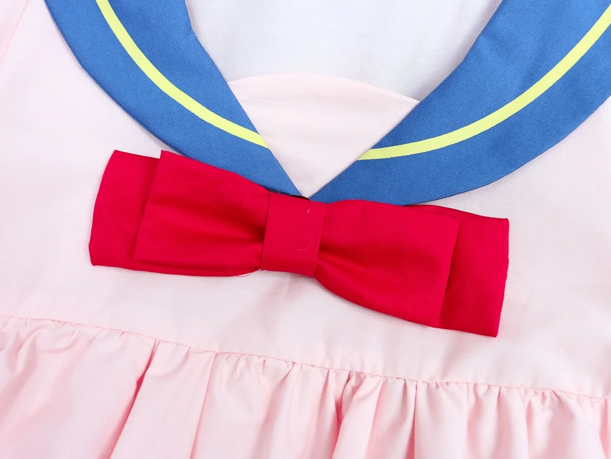 Одежда для маленьких девочек детское платье повседневный костюм милый Дональд