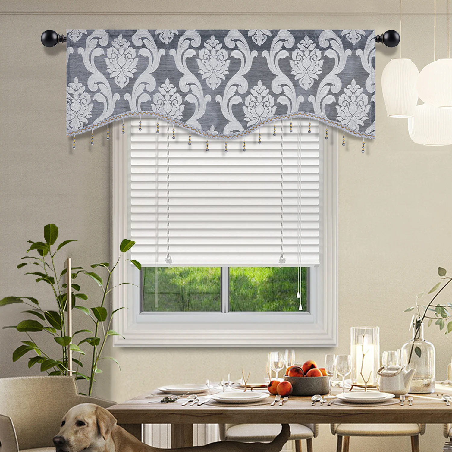 

Короткие шторы LEEJOOM из полиэстера