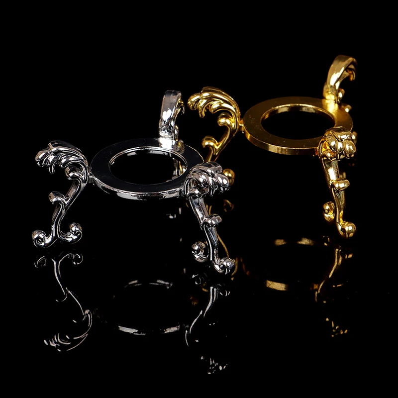 Металлическая позолоченная подставка для яиц в европейском стиле хрустальных