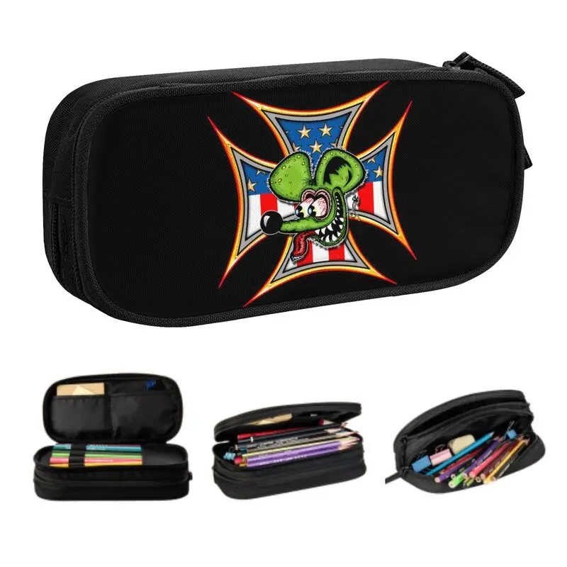 Cases Boy Girl Large Capacity Pencil Pouch Students Stationery